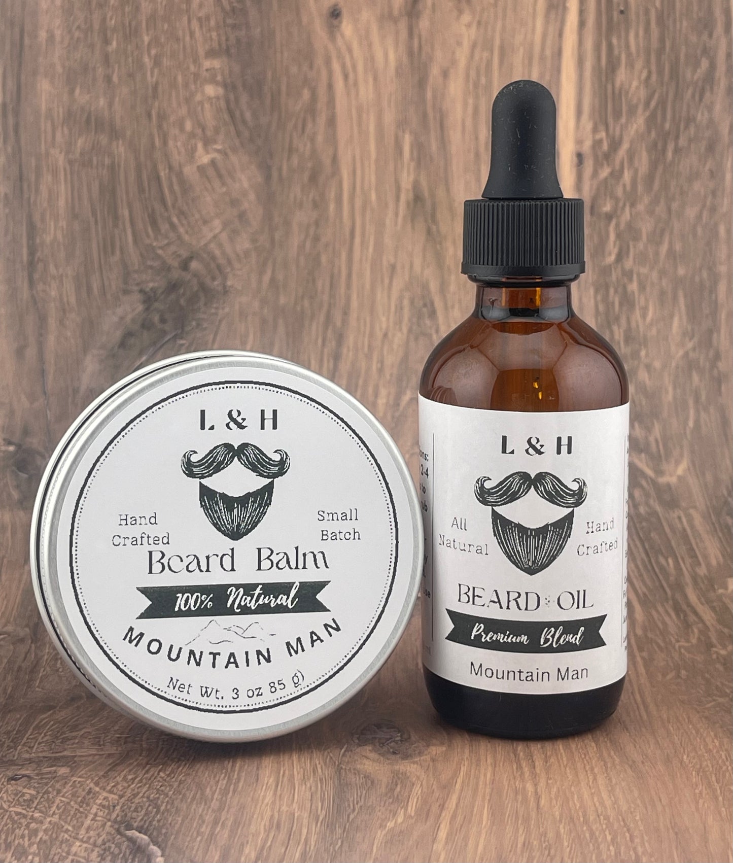 Beard Oil & Beard Balm Set