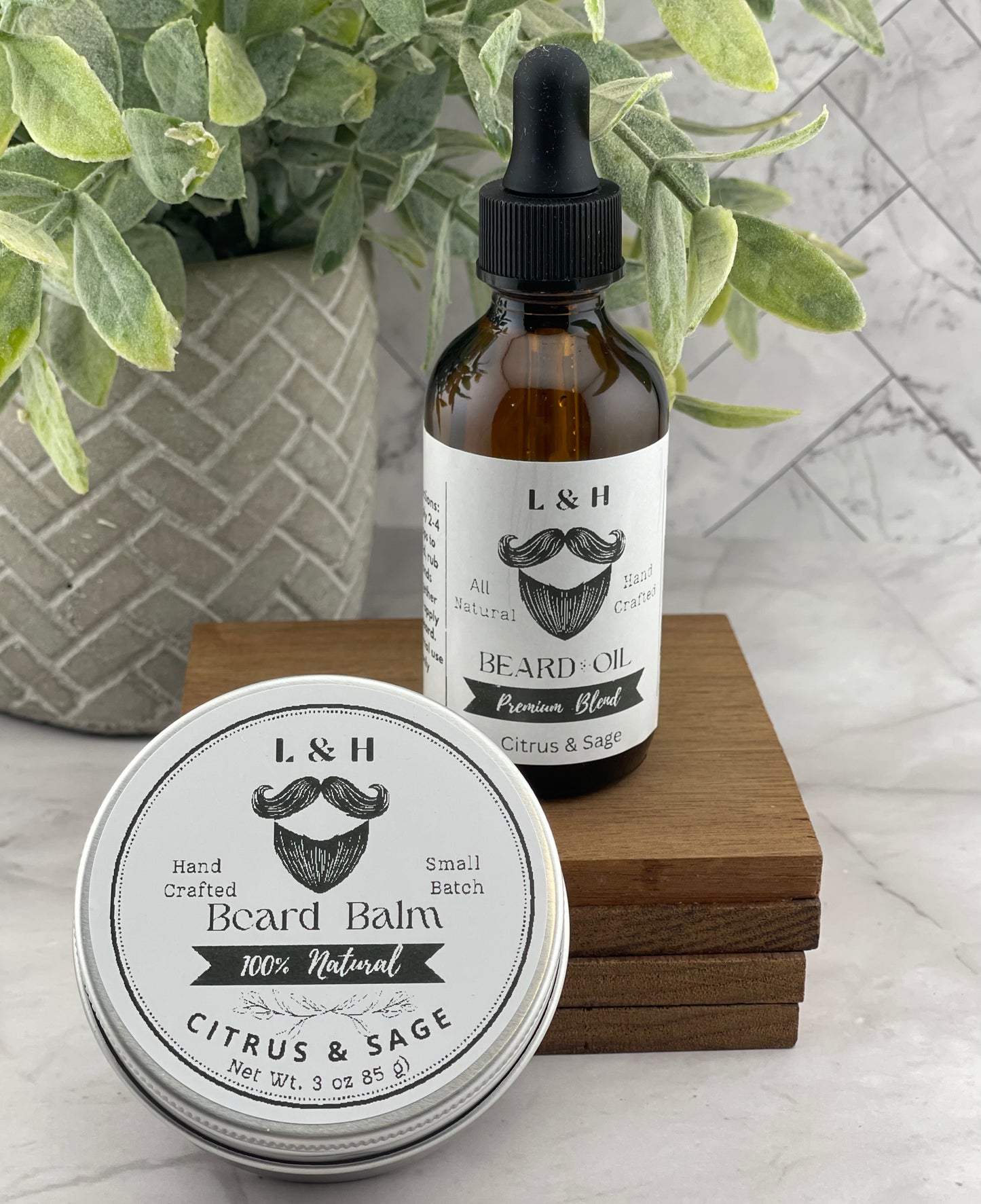 Beard Oil & Beard Balm Set