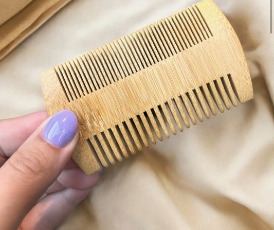 Bamboo Beard Comb