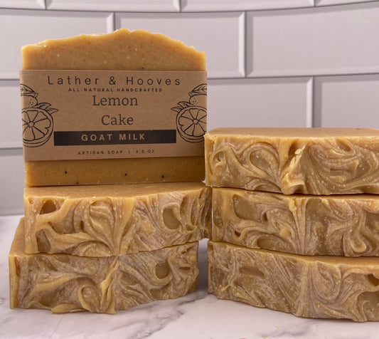 Lemon Cake - A bright, creamy bar with the zest of lemon and a sprinkle of sunshine.