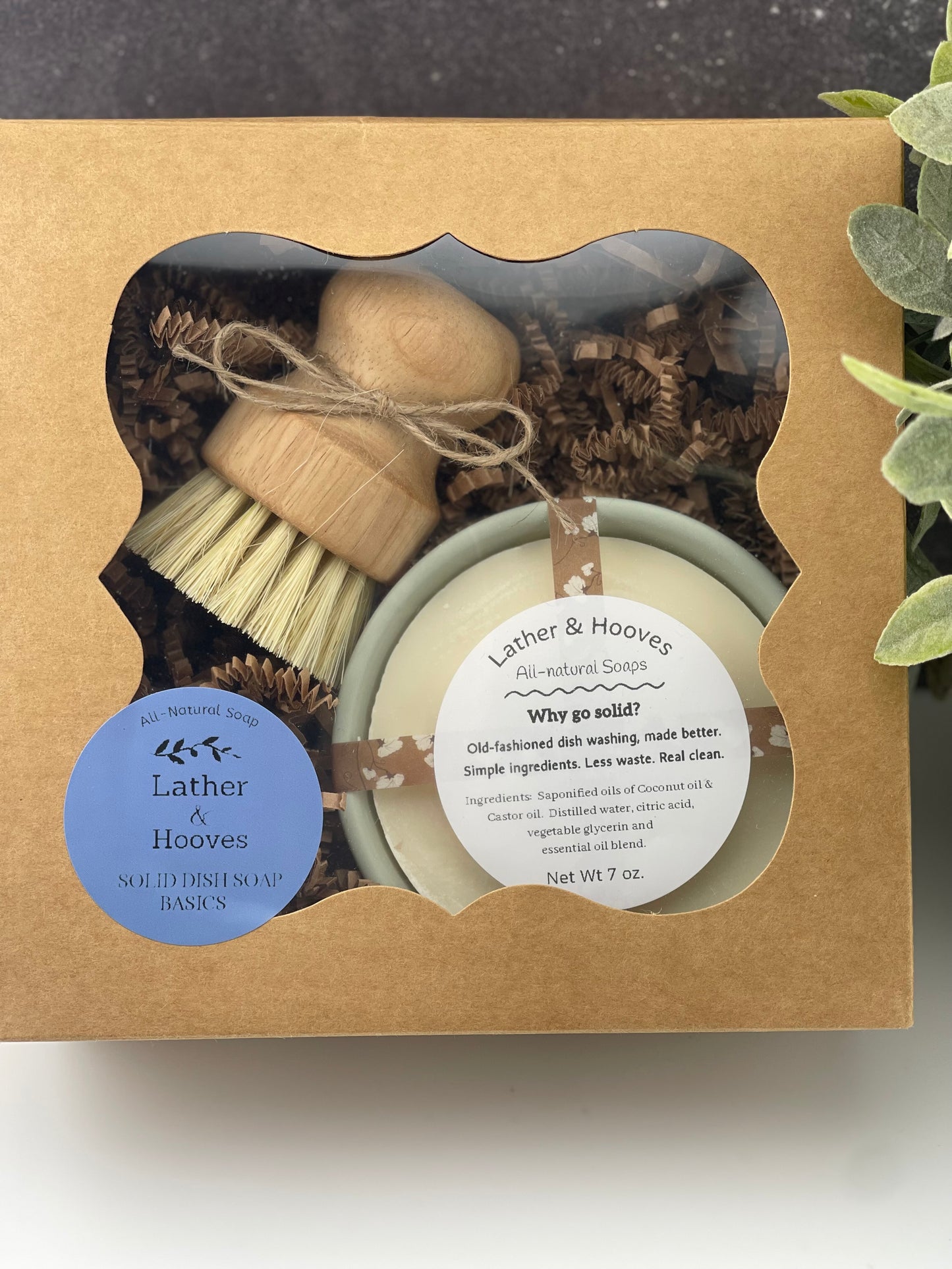 Rustic Solid Dish Soap