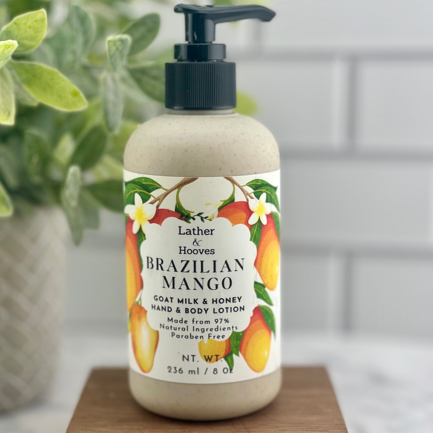 8 ounce - Hand and Body Goat Milk & Honey Lotion |
