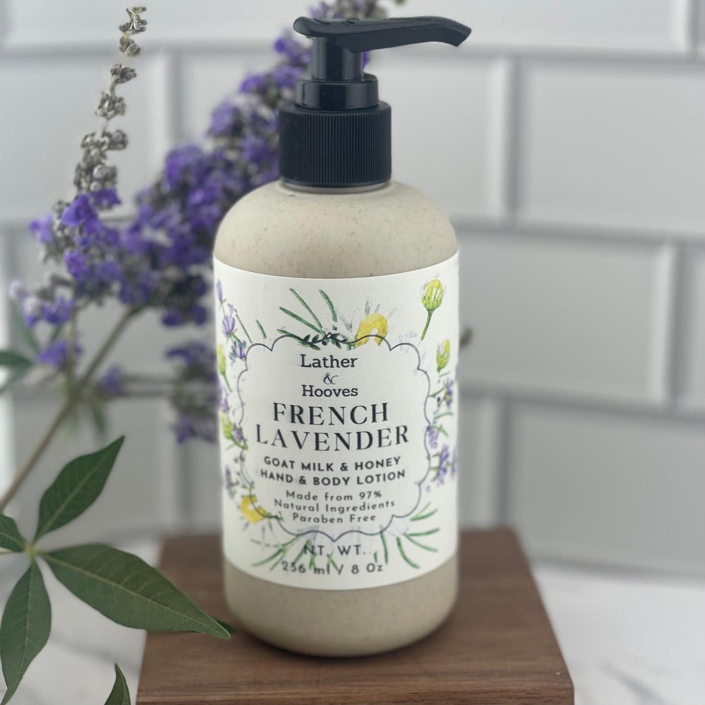 8 ounce - Hand and Body Goat Milk & Honey Lotion |