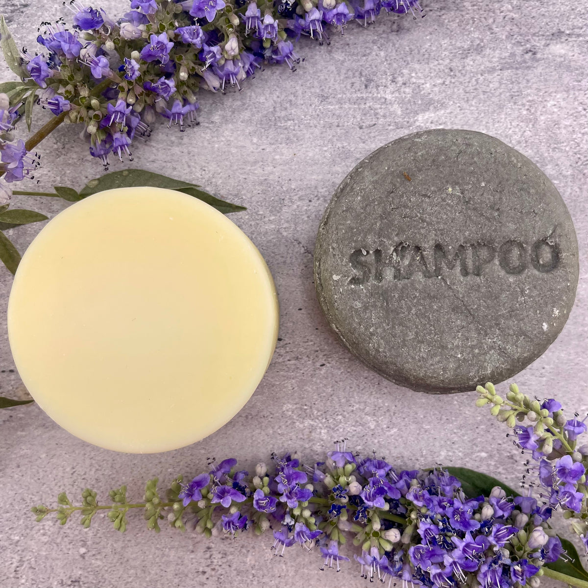 Natural Shampoo & Conditioner Bar Set – Complete Eco-Friendly Hair Care Routine