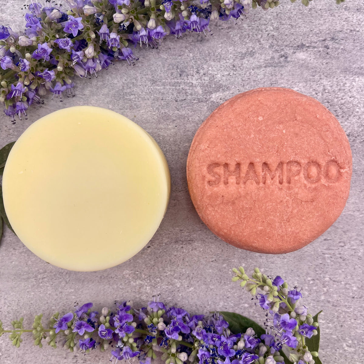 Natural Shampoo & Conditioner Bar Set – Complete Eco-Friendly Hair Care Routine