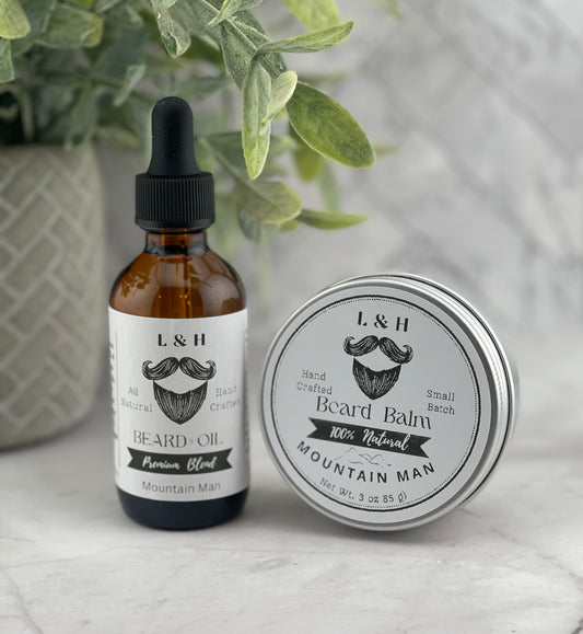 Beard Oil & Beard Balm Set