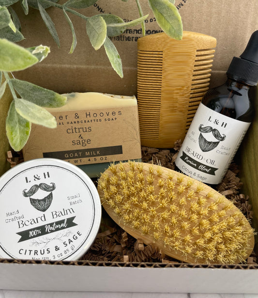 Men's Deluxe Grooming Gift Set